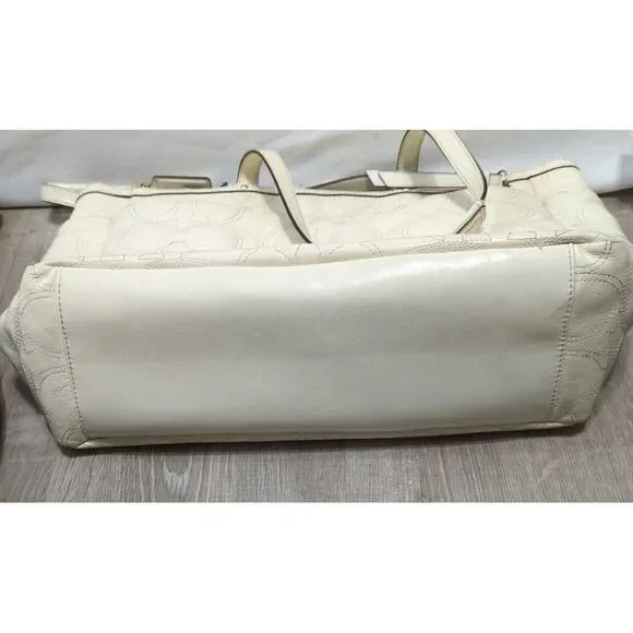 Coach‎ Diaper Bag/Tote Off-white No K1221-F19256 - Picture 3 of 12